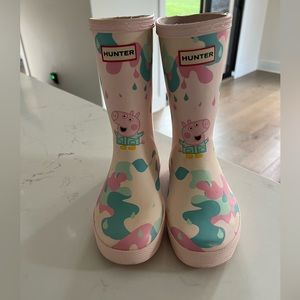 Hunter Peppa Pig Muddy Puddles Collection Rain Boots